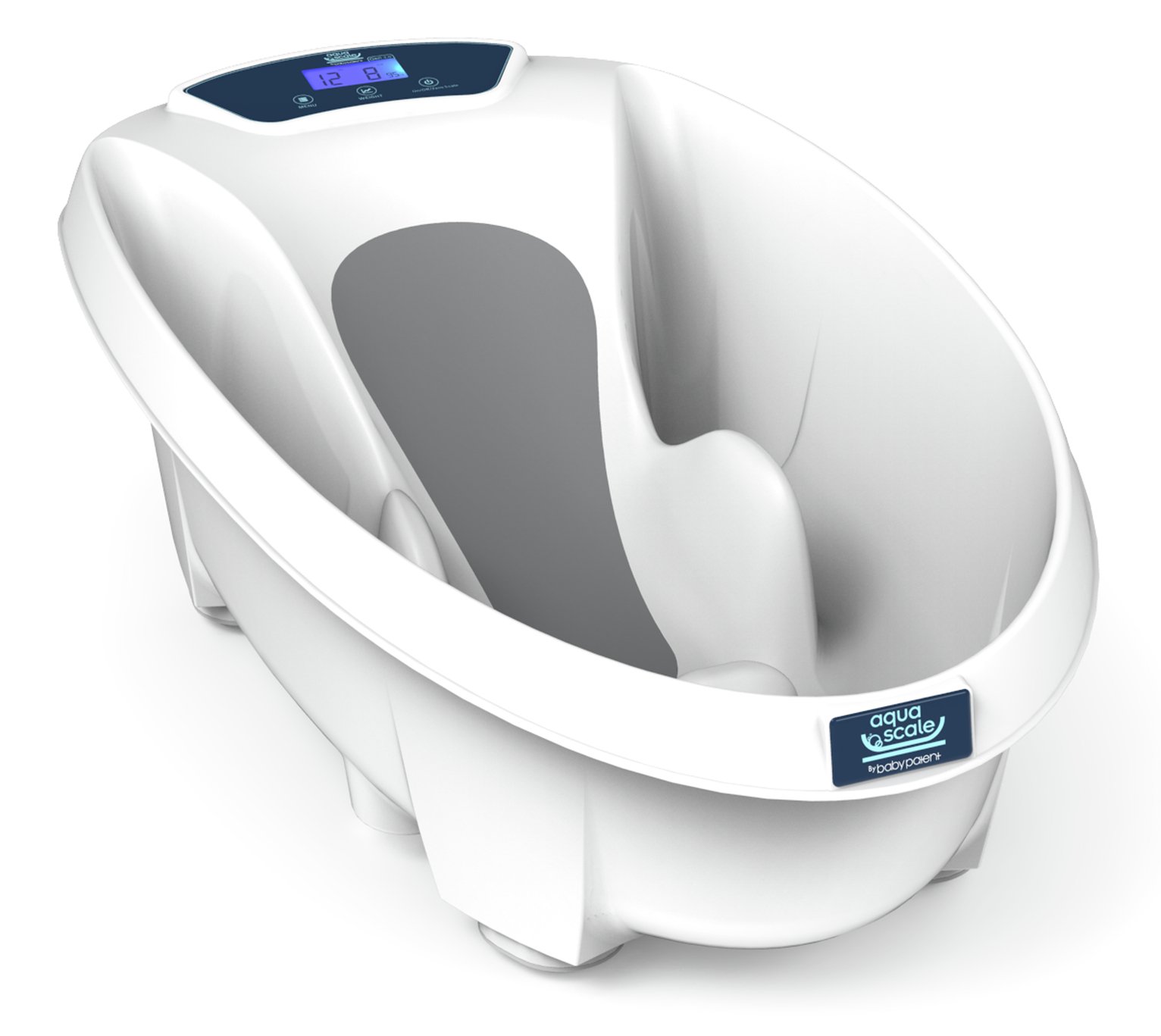 Buy Aqua Scale Digital Baby Bath - White | Baby baths | Argos