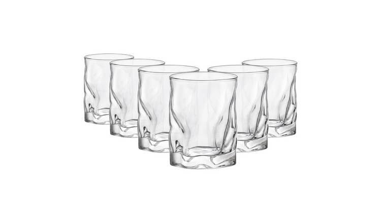 Bormioli Rocco Sorgente Double Whisky Glasses - 420ml - Pack of 6