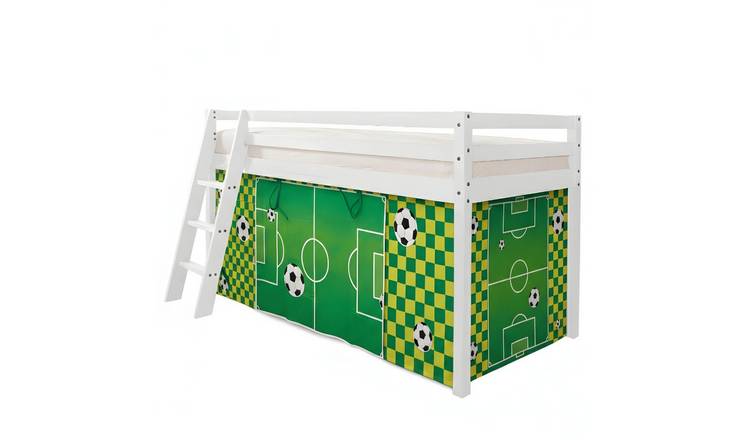 Noa & Nani Football Kids Tent For Midsleeper Cabin Bed - Green
