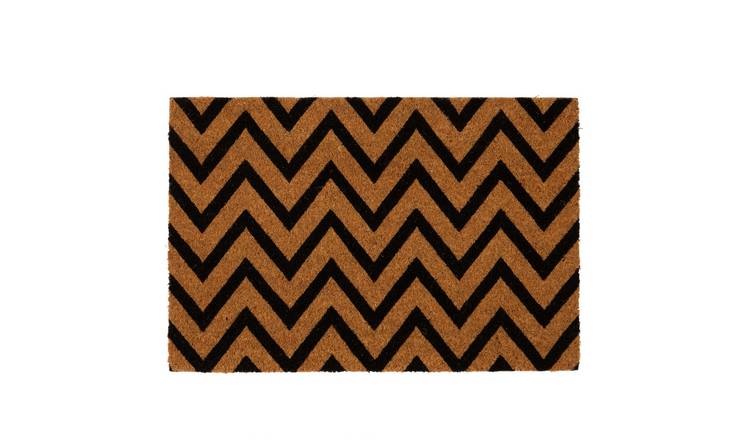 Nicola Spring Coir Door Mat - Zig Zag