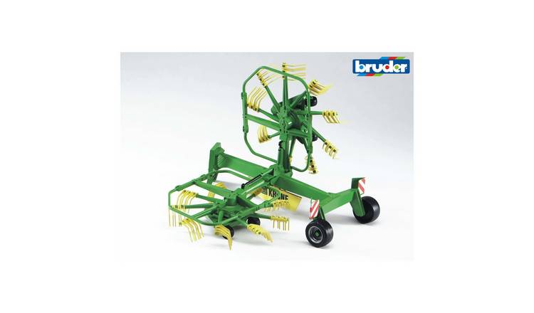 Bruder 1:16 Krone Dual Rotary Swath Windrower - Green