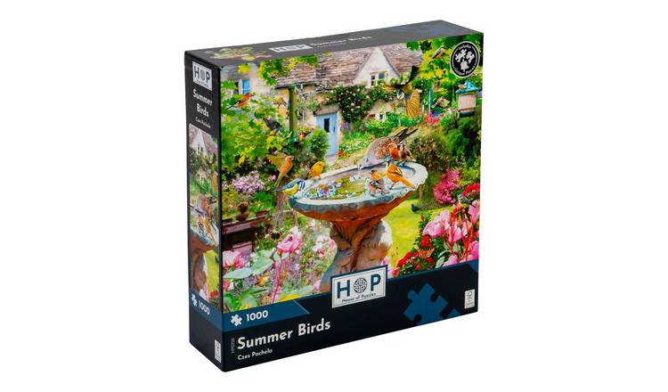 The House of Puzzles Summer Birds 1000 Piece Jigsaw Puzzle