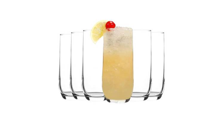 LAV Sude Highball Glasses - 415ml - Clear