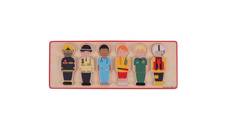 Bigjigs Toys People Who Help Us Puzzle - 12 Months +