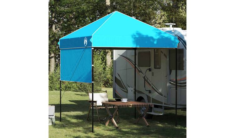 Walplus 194 x 194 x 251 cm Manual Fabric Canopy Tent - Blue