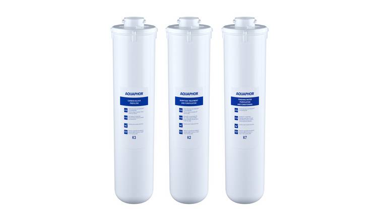 AQUAPHOR Crystal K2 K3 K7 Water Filter Cartridges Set of 3