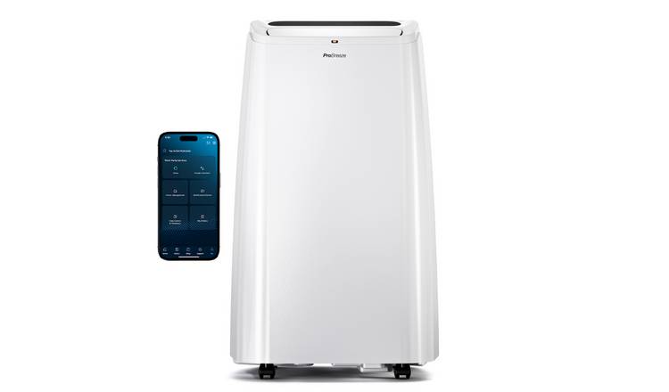 Pro Breeze 12,000 BTU Portable Air Conditioner - White