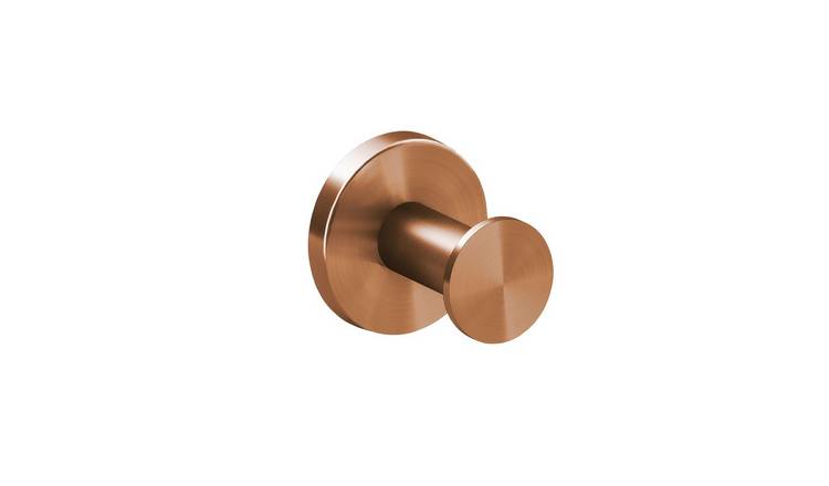 Cosmic Architect Towel Hook - Brushed Copper Pvd