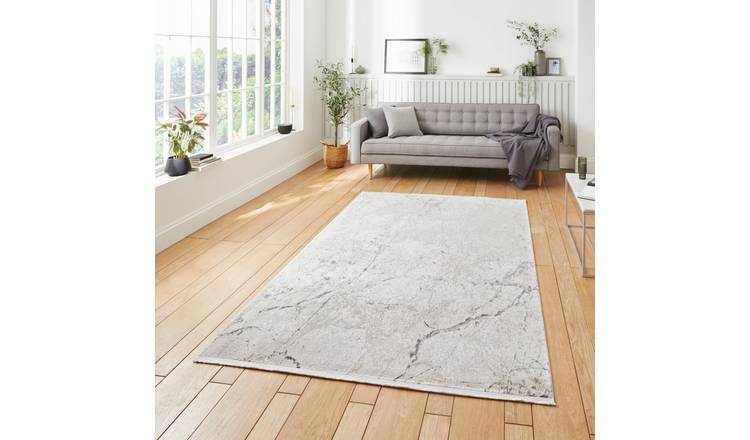 Mega Flooring Beige Modern Abstract Rug - 160 x 230cm