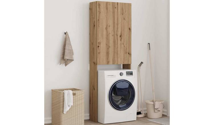 Walplus Washing Machine Cabinet Artisan - Artisan Oak - 64 x 25.5 x 190 cm