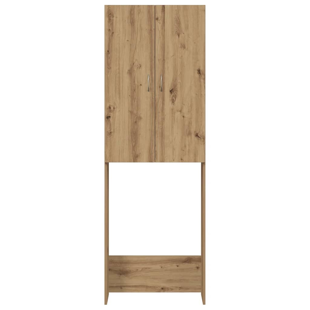Walplus Washing Machine Cabinet Artisan - Artisan Oak - 64 x 25.5 x 190 cm - Image 6