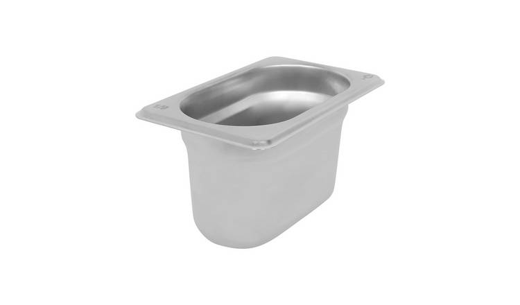 Argon Tableware Stainless Steel Gastronorm Container 1/9 - 800ml