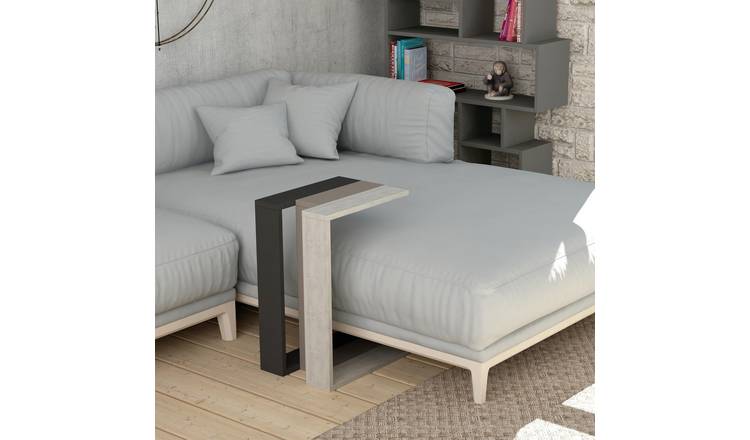 Decortie Muju Melamine Side Table - Anthracite
