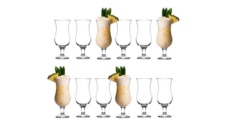 LAV Fiesta Pina Colada Glasses - Pack of 12