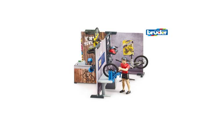 Bruder BWorld 1:16 Bikeshop and Service - Age 3+