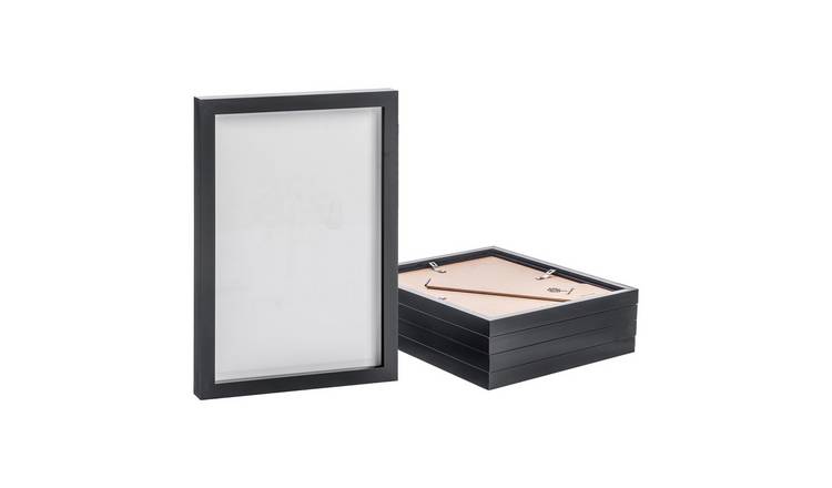 Nicola Spring Photo Frames - 8 x 12" - Set of 5 - Black