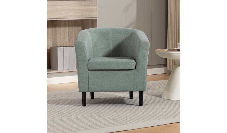 Artemis Home Beulah Fabric Accent Chair - Duck Egg