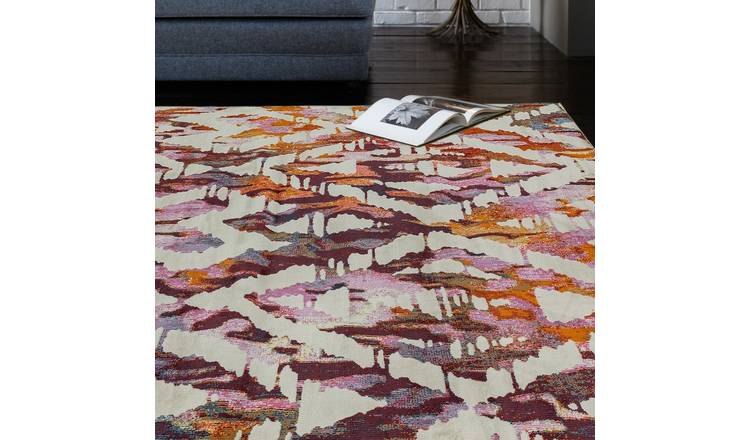 Mega Flooring Multi Modern Geometric Rug - 120 x 170cm