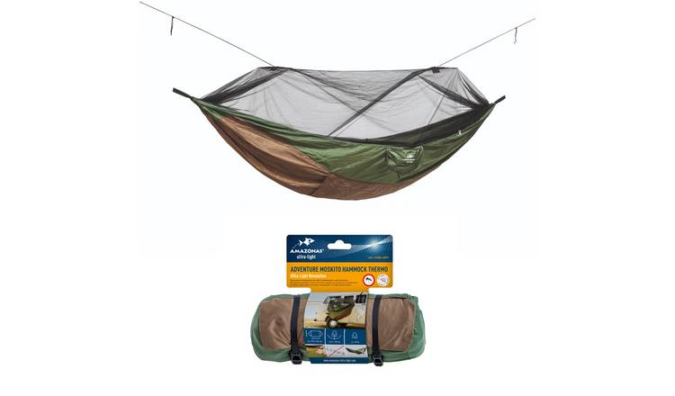 Amazonas Adventure Moskito Thermo Ultralight Travel Hammock with Mosquito Net