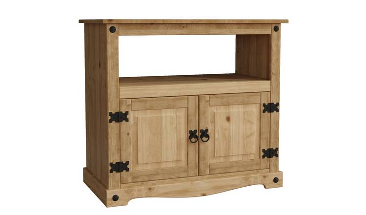Vida Designs Corona Straight TV Unit - Pine