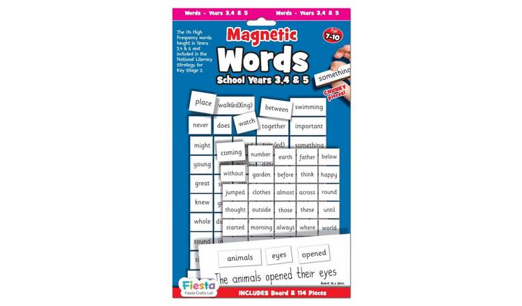 Fiesta Crafts Magnetic First Words Years 3, 4 and 5 - 7 Years +