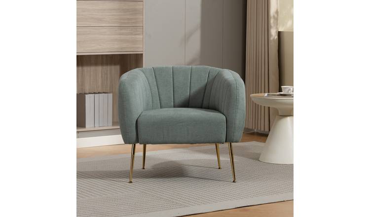 Artemis Home Stanton Accent Chair - Duck Egg
