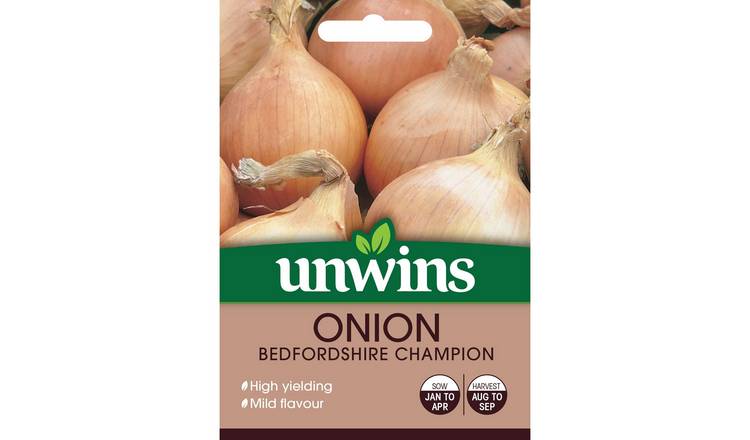 Unwins Onion Seeds 'Bedfordshire Champion' - 220 Seeds