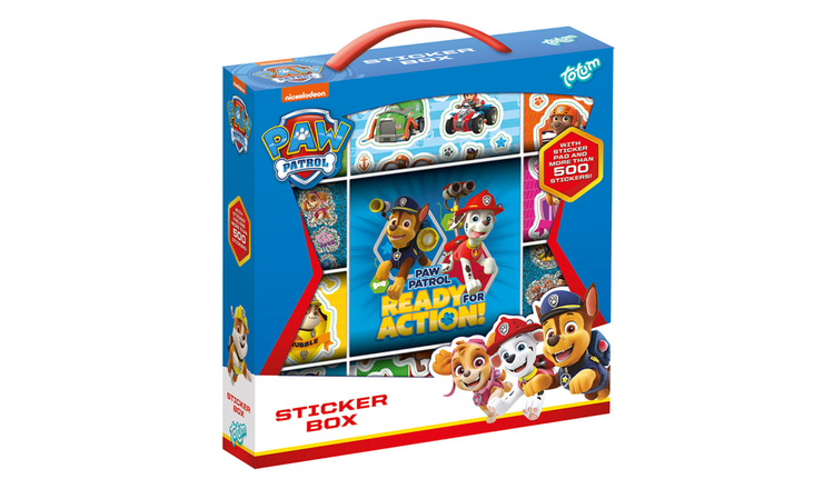 Totum Paw Patrol Sticker Box Craft Set - Age 3+