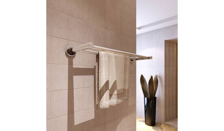 Walplus Stainless Steel Towel Rack 2 Tubes