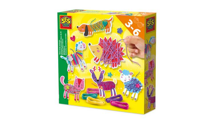 SES Creative Yarn Wrap Animals Craft Set