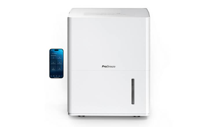 Pro Breeze 30L Dehumidifier - White