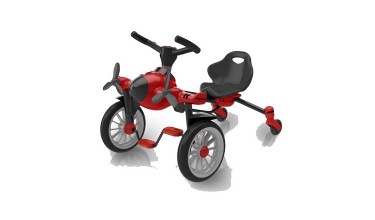 Rollplay Flex Pedal Drifter Kids Ride On - Black Red