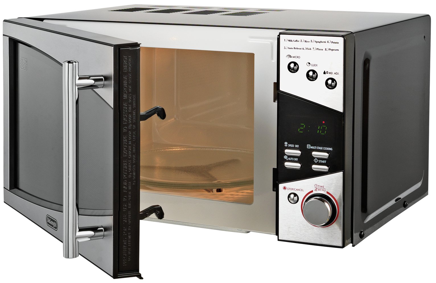 De'Longhi 800W Standard Microwave P80T5A Reviews Updated January 2025