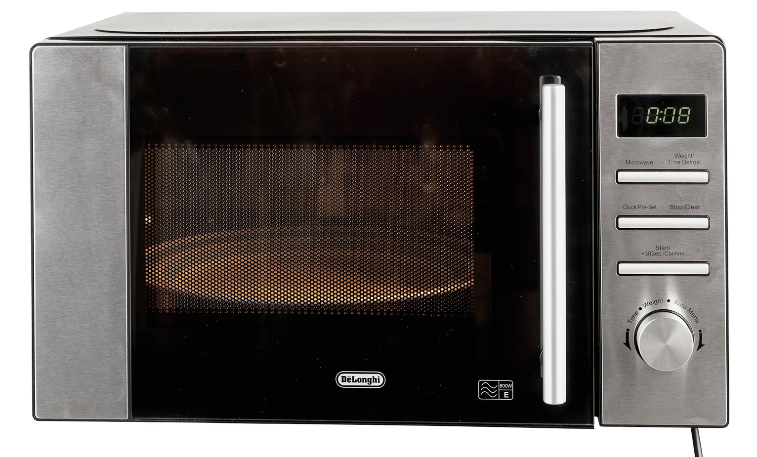 de longhi 800w standard microwave