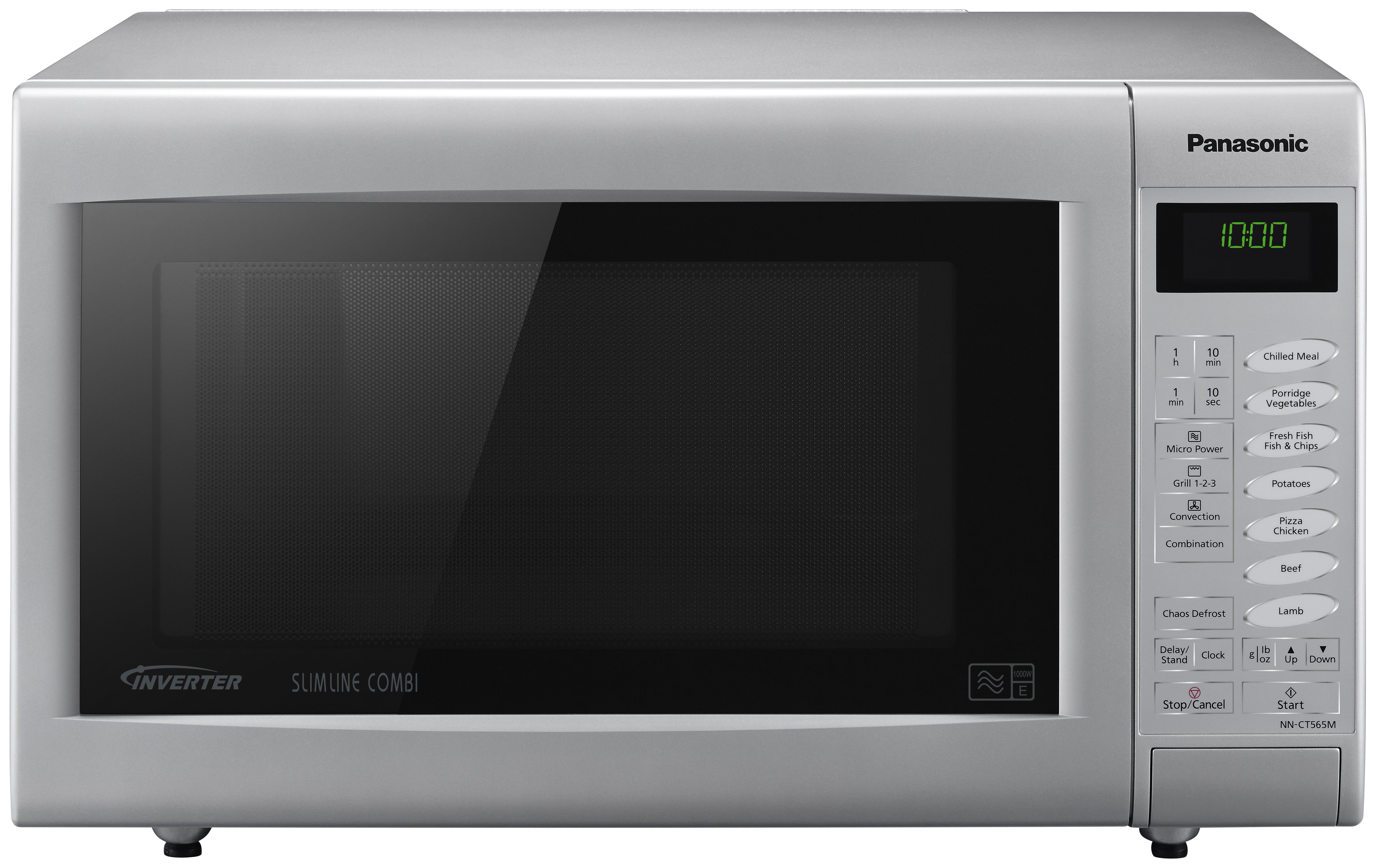 Panasonic Combination Touch Microwave NN-CT565MBPQ - Silver