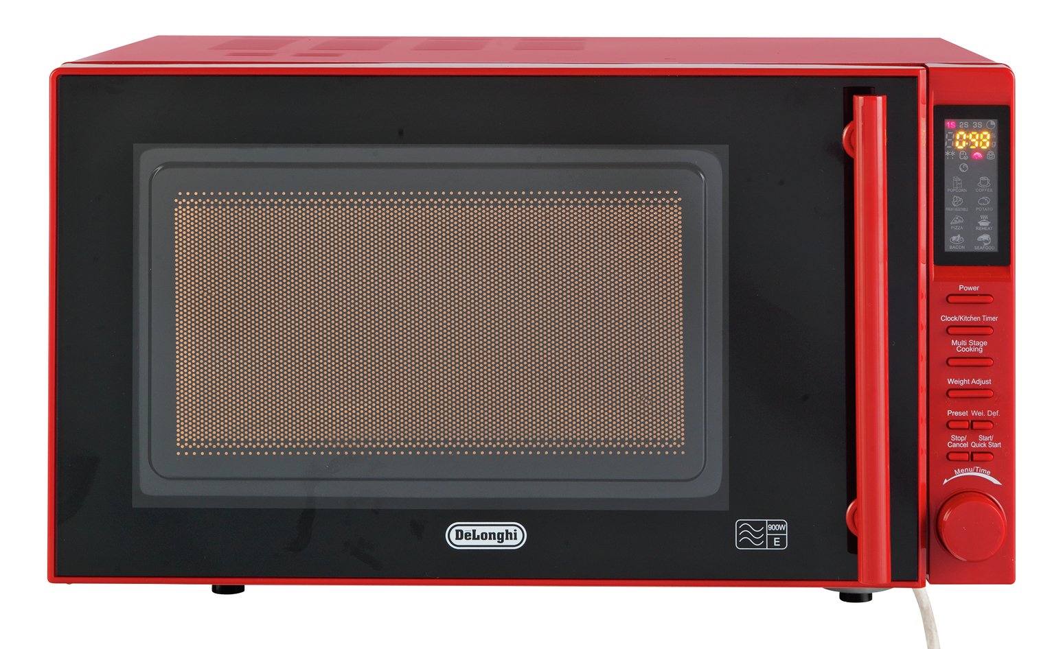 De'Longhi Microwave P90D 23L 900W Standard EasiTronic Red Reviews