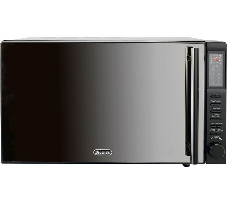 De Longhi 900W Combination Microwave D90B Black 4008558