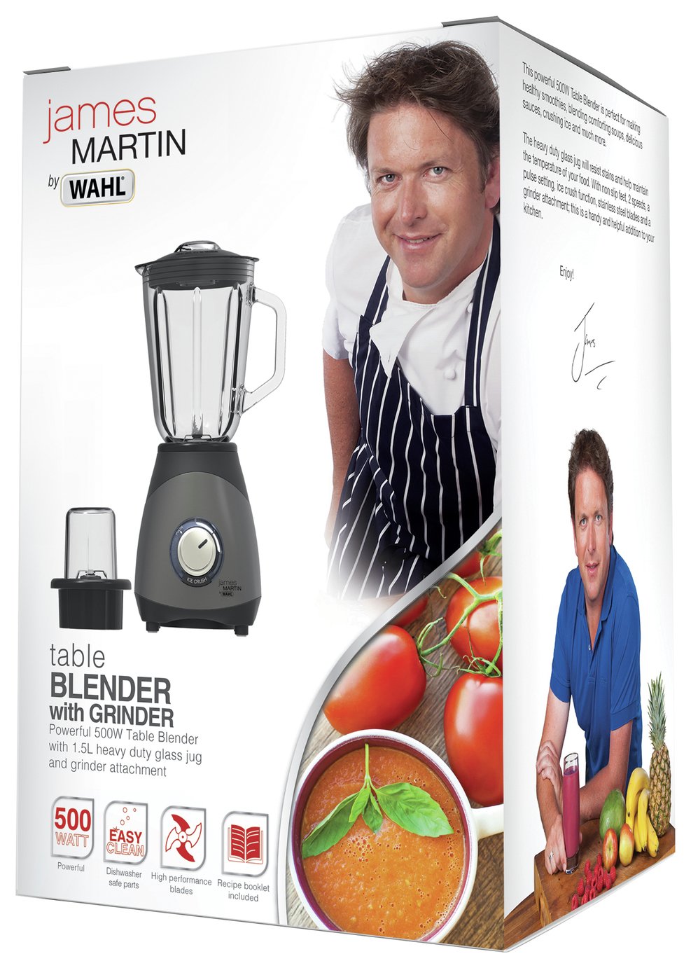 James Martin ZX886X Glass Blender and Grinder Reviews