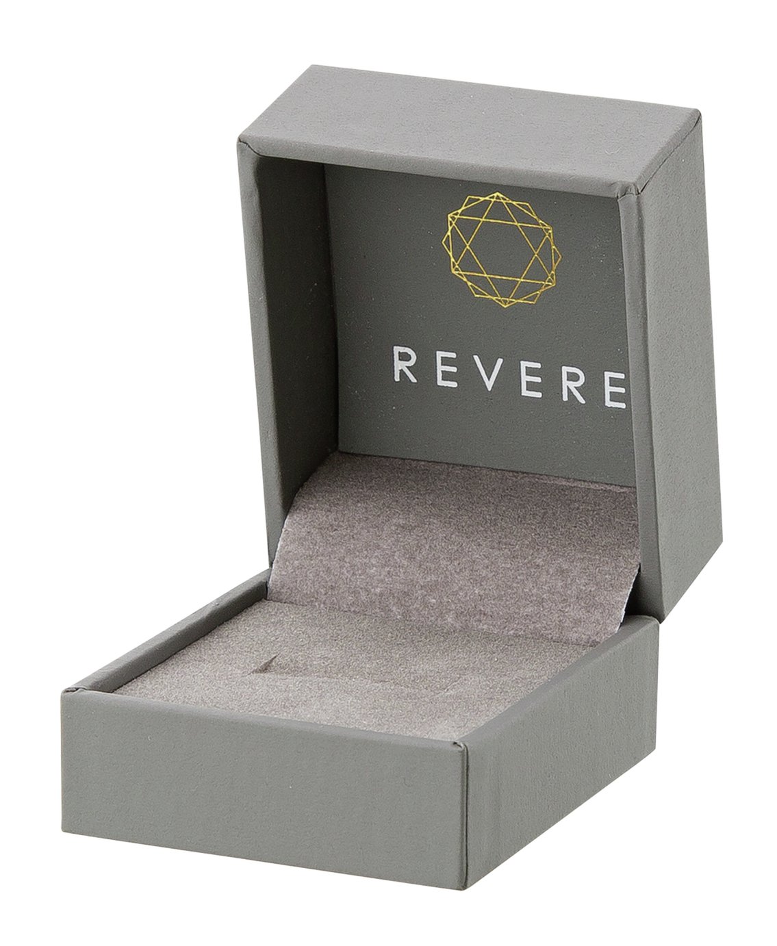 Revere 9ct White Gold Court Shape Wedding Ring - 5mm