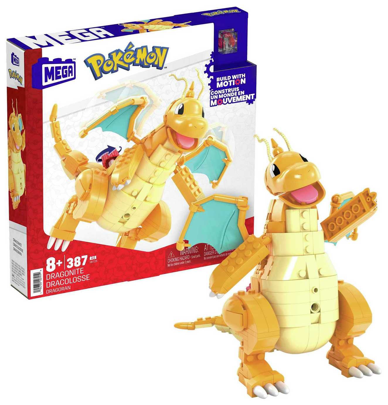 Mega Pokemon Building Set - Dragonite