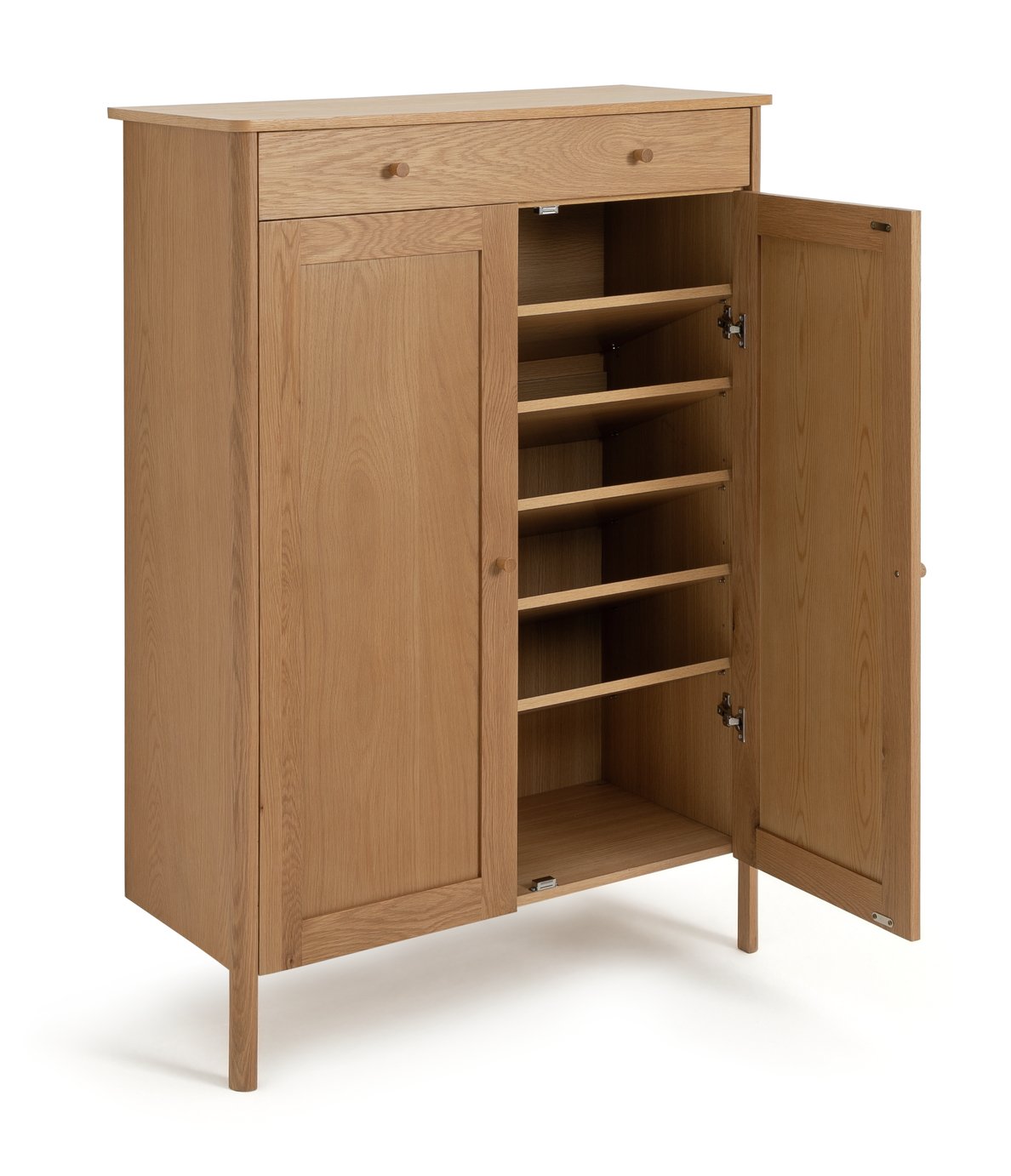 Habitat Cassidy 5 Shelf Shoe Storage Cabinet - Natural