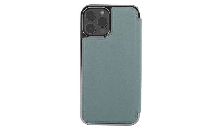 Buy Greenwich iPhone 15 Pro Max Folio Phone Case Grey Mobile