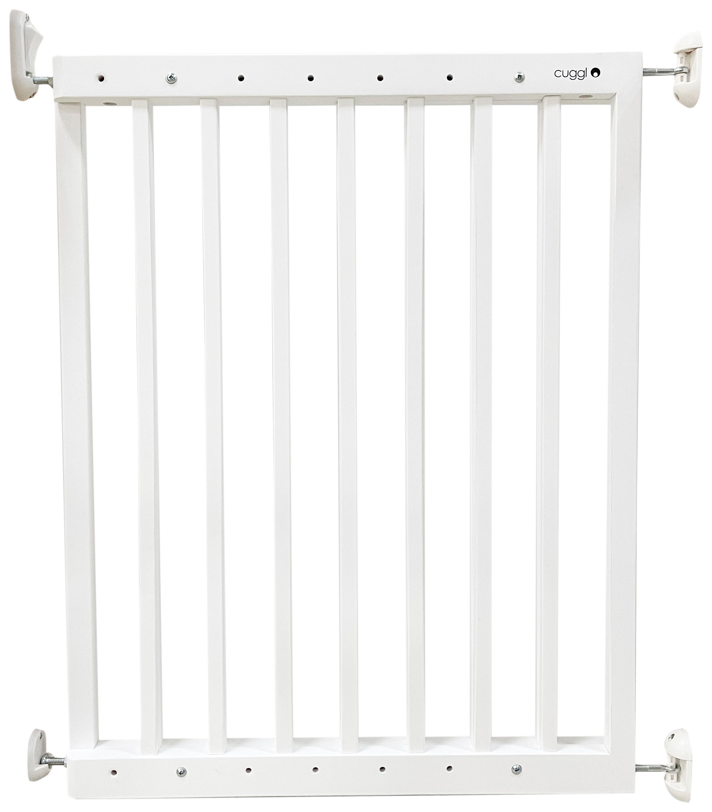 Cuggl White Wooden Safety Gate