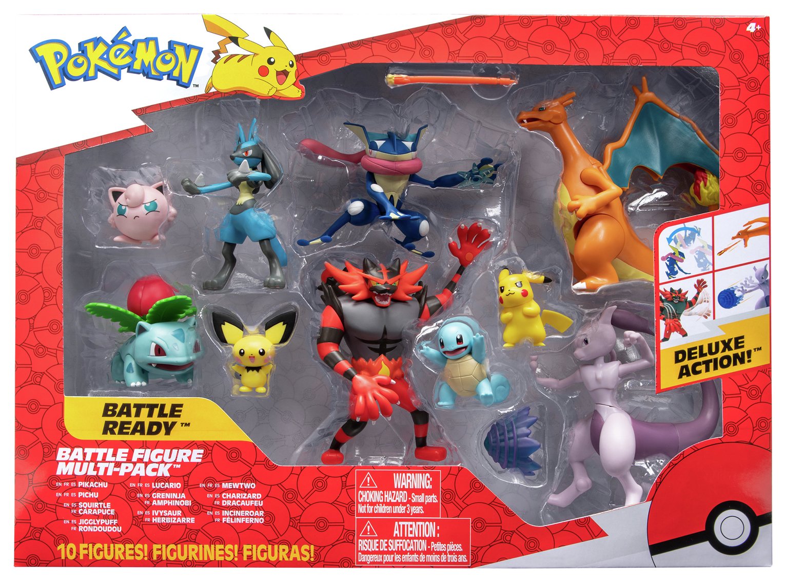 Pokémon Battle Figure Set - Pack of 10