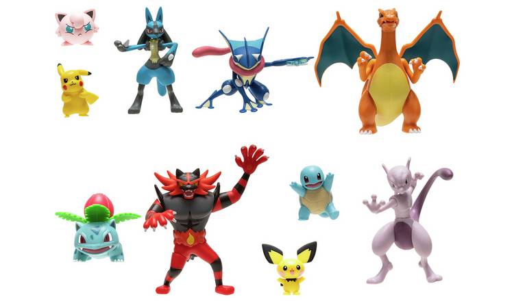 Buy Pok mon Battle Figure Set Pack of 10 Playsets and figures Argos