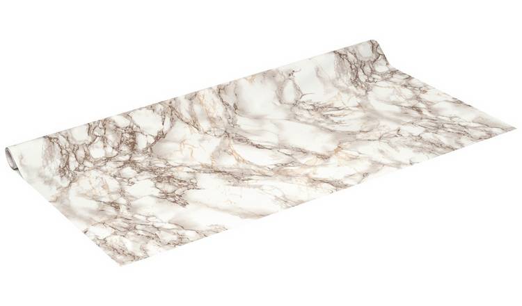 D-C-Fix Marble Brown Self Adhesive Vinyl Film