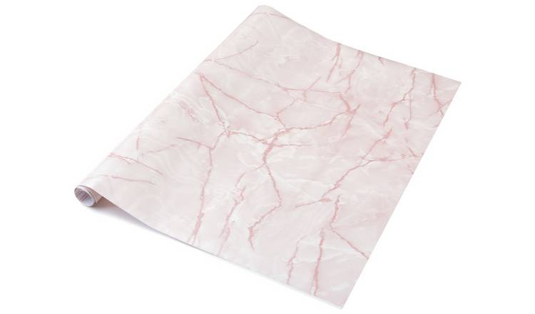 D-C-Fix Marble Pink Self Adhesive Vinyl Film