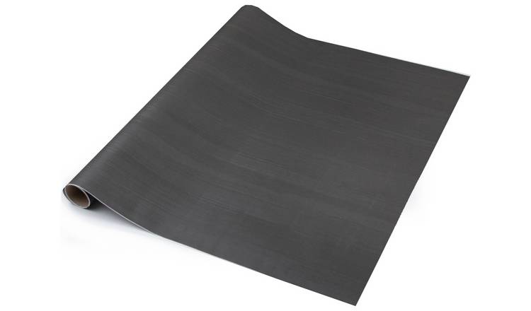 D-C-Fix Quadro Dark Grey Self Adhesive Vinyl Film