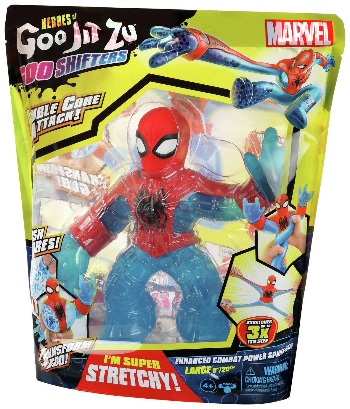 Heroes of Goo Jit Zu Marvel Supagoo Spider-Man Figure