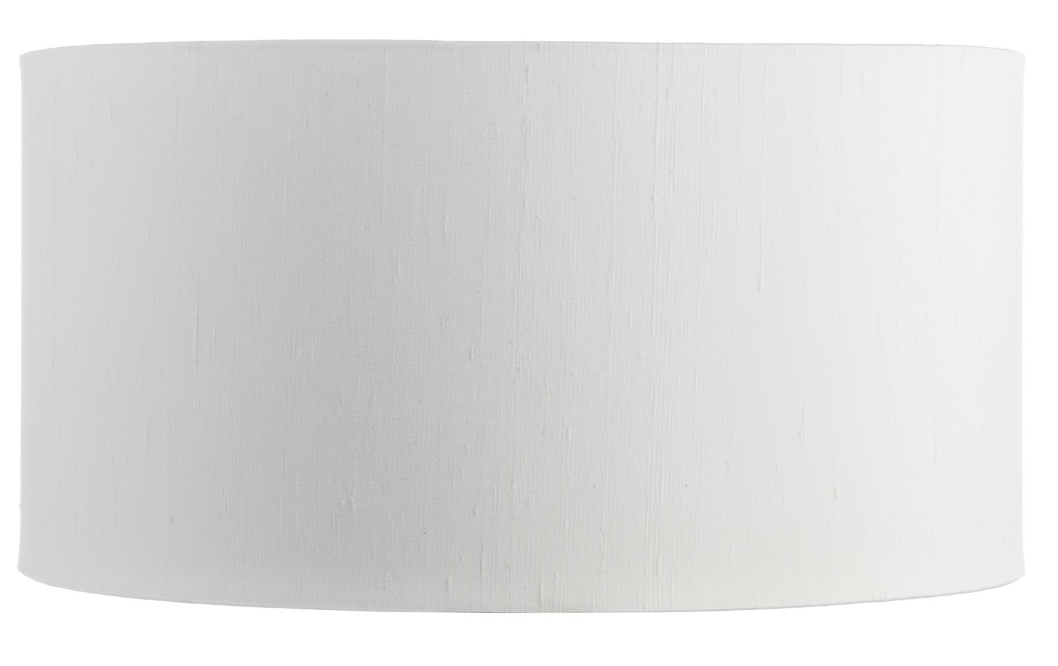 Habitat Drum Silk Shade - White